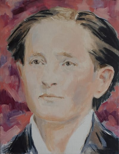 Oil painting, portrait of army surgeon Mary Edwards Walker
