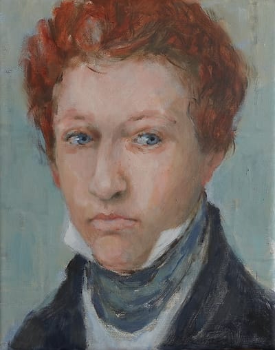 Oilpainting, portrait of army surgeon James Barry